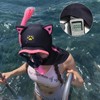 Govllfoz Snorkeling Facekini Sun Mask, Swimming Face Protection