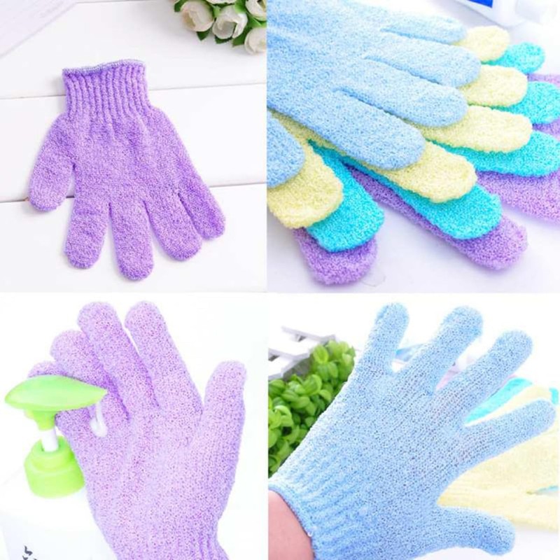 Guantes Exfoliantes de Poliéster Abaodam - Set de 2 Unidades