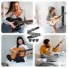 DOOCECIY Guitar Strap Set for Bass Acoustic Electric Guitar Performance,