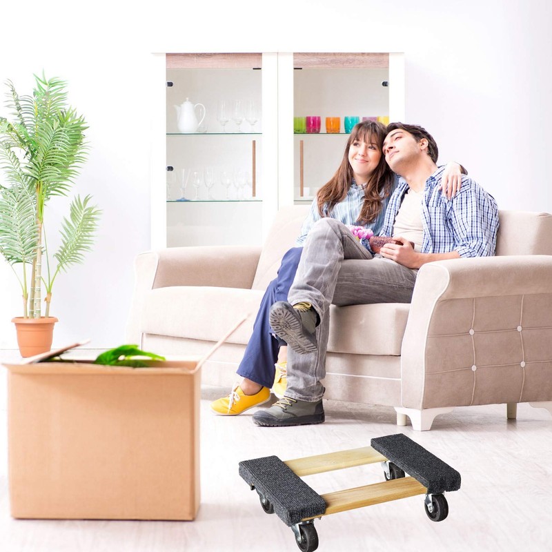 Haul Master Mover's Dolly 1000 lbs. Weight Capacity, 18" L