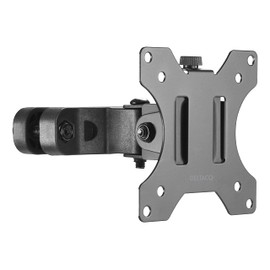 DELTACO ARM-0304 - Monitorhalterung für Pfostenmontage, Geeignet für Bildschirm von 17 bis 32 Zoll - Schwarz