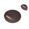 Bamboo Tea Tray Japanese Simple Novel Beautiful Resin Walnut Tea