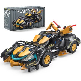 Racing Car Building Set, 1:18 MOC Building Car Toy – Car Building Kit for Boys' Birthday Gift Car Model, Sports Car Construction Kit for Ages 6+