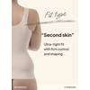 FarmaCell Shape 607 (Nude, XL) Women's shaping control vest with