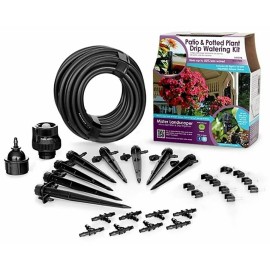 Mister Landscaper Patio and Potted Plant Easy Watering Kit MLK-PWK