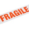 HTUK Clear Tape Brown Tape Fragile Low Noise Printed Tape