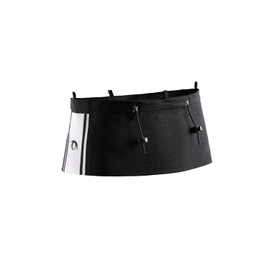 LURBEL Loop Three, Carrier Belt, Trail Belt, Pole Carrier Belt, Optimal Fit, Unisex, black White, 5, Modern