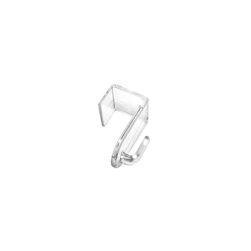 Gardinia Decorative Hooks Transparent, 3,5 x 2 cm