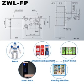 Greartisan DC 12V 11RPM Turbo Worm Geared Motor High Torque Turbine Worm Gear Box Reduction Motor 6mm Shaft JSX950-370