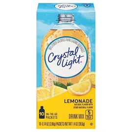 Crystal Light Lemonade, 10 On-the-Go Packets (Pack of 4)