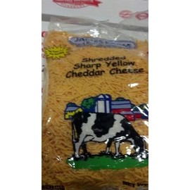 James Farm: Shredded Sharp Yellow Cheddar Cheese 5 Lb.
