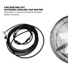 Fan Misting Kit with 3/4 Adapter 19.7ft Hose 6 Nozzles