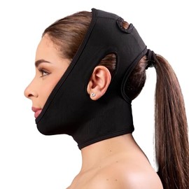 SHAPE CONCEPT Shape Concept 301 Correa de compresión para cuello y mentón, vendaje facial para recuperación y contorno
