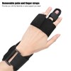 Trigger Finger Guard Splint Detachable Finger Straighter for Bent Mallet