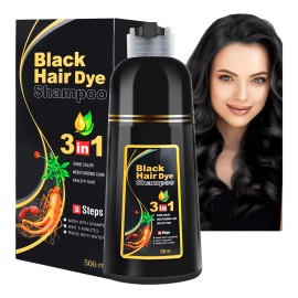 Shampoo Para Canas 500ml Natural Jengibre Tinte Cubre Canas