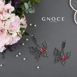 GNOCE Flower/Plant Pendant Charms 925 Sterling Silver Dangle Hummingbird Charm Bead Fit Bracelet/Necklace for Women Girls Daughter, Silver