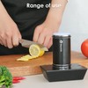 WANTTIK Rolling Knife Sharpener Kit, 4-in-1 w/Leather Strop & 4