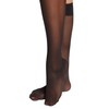 Wolford Women's Satin Touch 20 Knee-Highs Tights, 20 DEN, Black,