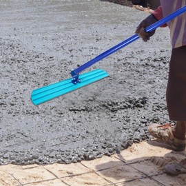 Concrete Trowel Float Aluminum-Magnesium Alloy Concrete Float Kit,48x8in Concrete Float Round End Concrete Float Tool,Concrete Tools Finishing Trowel Float Kit for Home and Industry