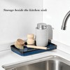 10"×6"×1" Bathroom Vanity Tray for Countertop- Ceramic Decorative Organizer Tray