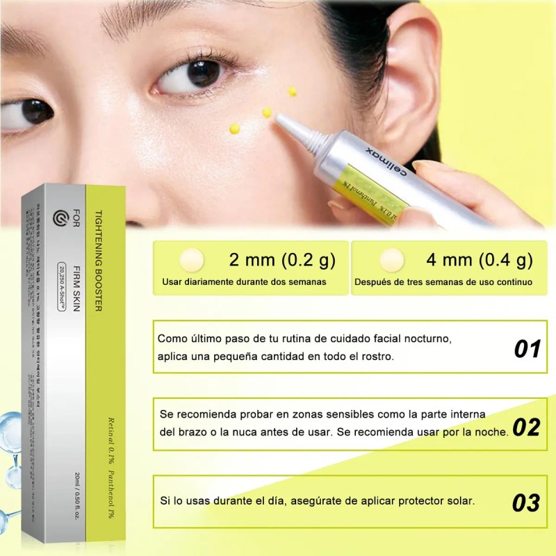 2pcs The Vita Retinal Shot 15ml Noche Piel Todo Blanco