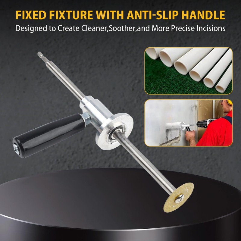 Inside Pipe Cutter for PVC Pipe Tool with Handle, Internal