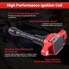 CarBole Ignition Coils with Spark Plug, Fits for Nissan Pathfinder/Altima/Maxima/Murano/Quest/Infiniti