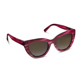 Peepers by PeeperSpecs Women's Capri Bifocal Sunglasses Cat Eye Reading Glasses, Magenta Horn, 1.50 + 1.5