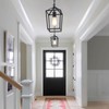 Sheetea 2-Pack Farmhouse Pendant Lights Kitchen Island, Black Pendant Light