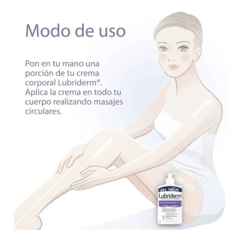 Lubriderm Crema Corporal Protectora Protección Solar 946