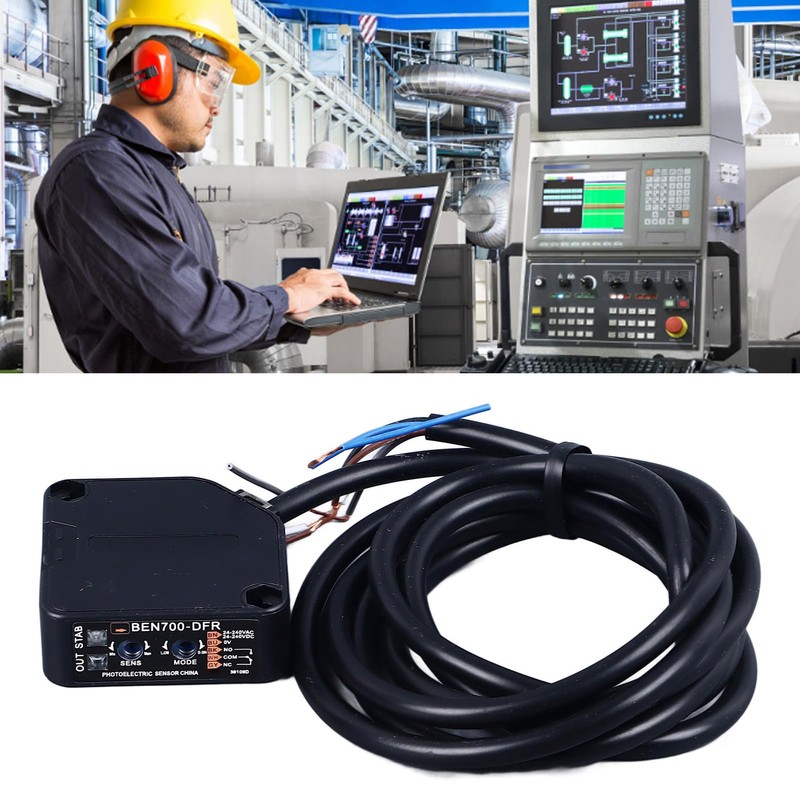 Photoelectric Beam, 70cm Detection Distance Diffuse Reflection Infrared Switch photoelectric