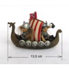 geschenke-trolle.de Norway Viking on Boat Figure