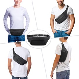 Belt Bag,Pack for Men Women,Crossbody Waist Bag Pack for Running, Walking,Travel, Cycling, Hiking Cycling,Easy Carry Card, Phone and Wallet