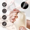 110Pcs Icing Piping Kit, Steel Tips, Disposable Piping Bags and