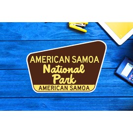 American Samoa National Park Travel Sticker Decal 3.75" Vinyl