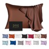 Mulberry Silk Pillowcase for Hair and Skin,Queen Size Cooling Silk