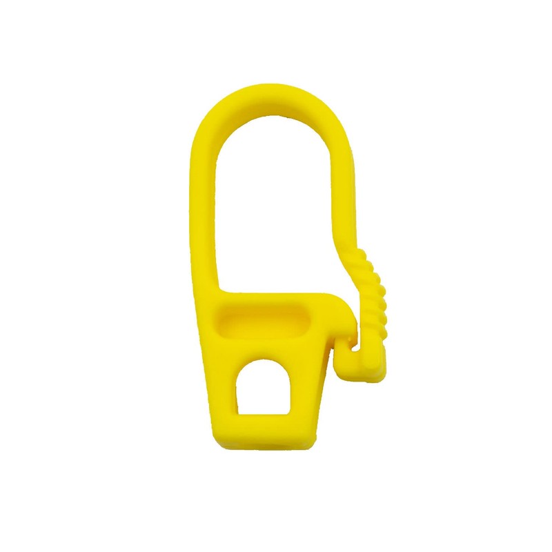 Kombi Pack of 20 Plastic Hooks Elastic Rope 8 mm