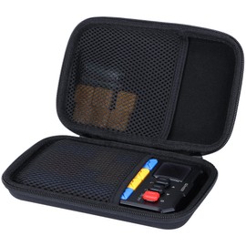 Lebakort - Funda de almacenamiento compatible con GiiKER Super Slide Puzzle Games Original 500+ Challenges Brain Teaser Puzzle Toys para niños y adolescentes (funda negra)