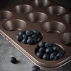 HAPPIELS Non Toxic Nonstick 12 Cup Muffin Pan | PFOA