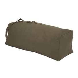 Stansport Top Load Canvas Deluxe Duffel Bag - O.D. Green (1200)
