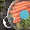 Pack of 2 Kerafactum Glass Pot Lid with Stainless Steel
