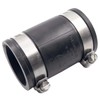 Supplying Demand 86001 Rubber Coupling with Stainless Steel Clamps 1-1/2