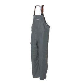 Grundéns Men’s Tourney Bib Fishing Pants | Durable, Waterproof, Iron Grey, Medium