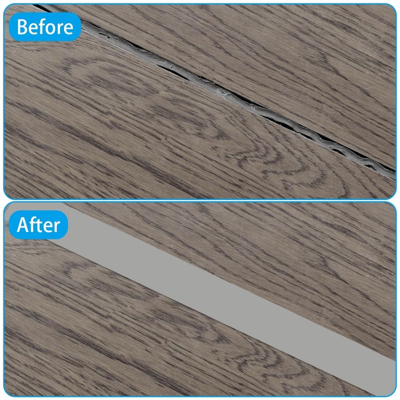 PAMISO 8Ft Floor Transition Strip, 2in Wide Self Adhesive Vinyl