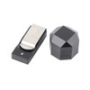 Aluminum Cue Chalk Holder Clip Octagon Universal 3 Layers Billiard