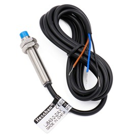 Heschen M8 Inductive Proximity Sensor Switch Non-Shield Type LJ8A3-2-Z/AX Detector 2mm 10-30VDC 200mA NPN Normally Closed(NC) 3 Wire