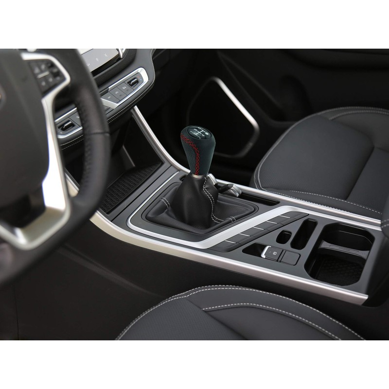 Abfer Shifter Knobs 5 Speed Manual Stick Shifting Handle Leather