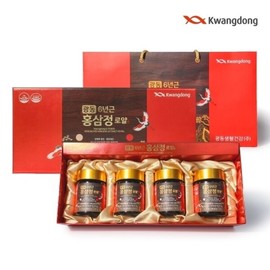 Guangdong Red Ginseng Extract Royal 200g 4 bottles / 광동홍삼정로얄200g4병