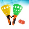 NUOBESTY Garden Toss Game Pop and Catch Ball Game Launcher
