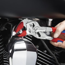 KNIPEX 10" Pliers Wrench, Ergonomic Grip